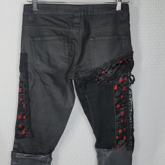 Wet Seal Premium denim upcycled with Tripp details - Picture 6 of 8